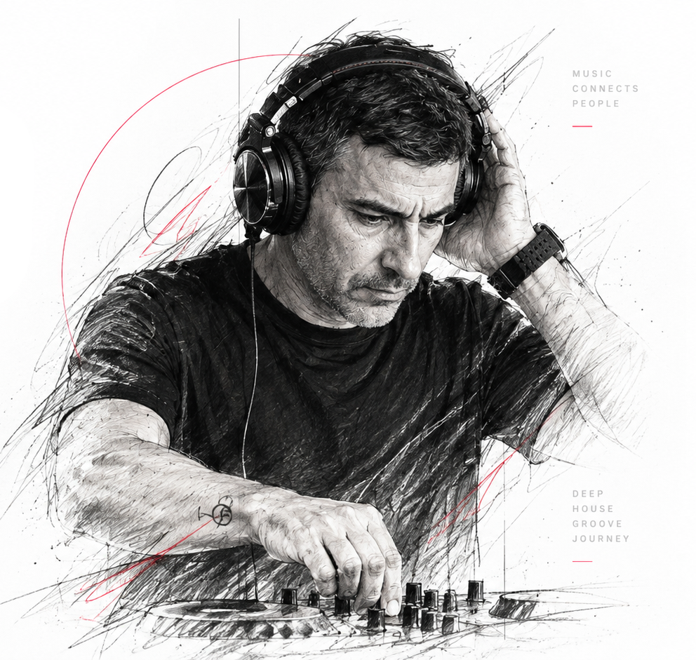 ALOISE DJ illustration